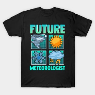 Funny Future Meteorologist Tornado Storm Weather T-Shirt